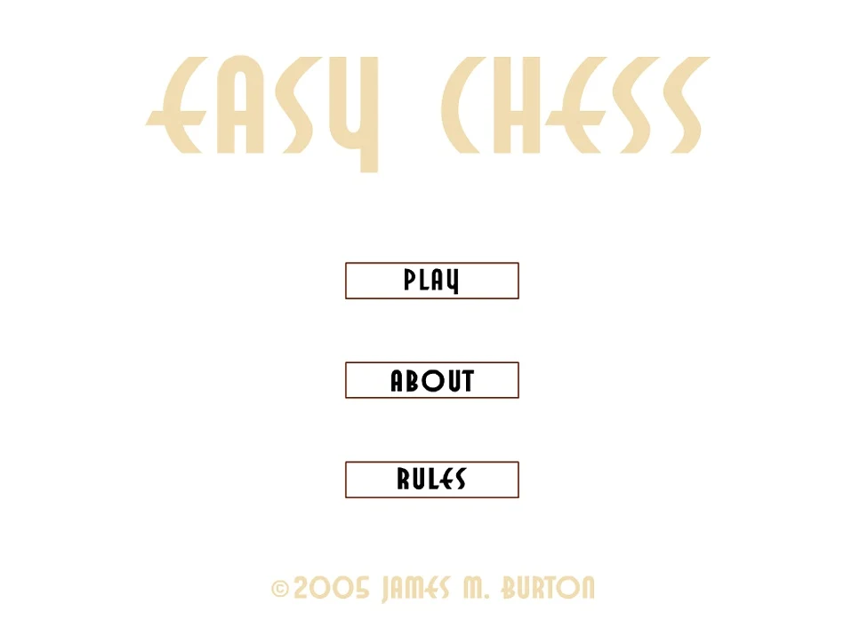 Jouer à Easy Chess en flash en ligne gratuitement