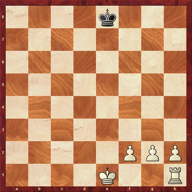 Préparer un roque aux échecs entre le roi et la tour